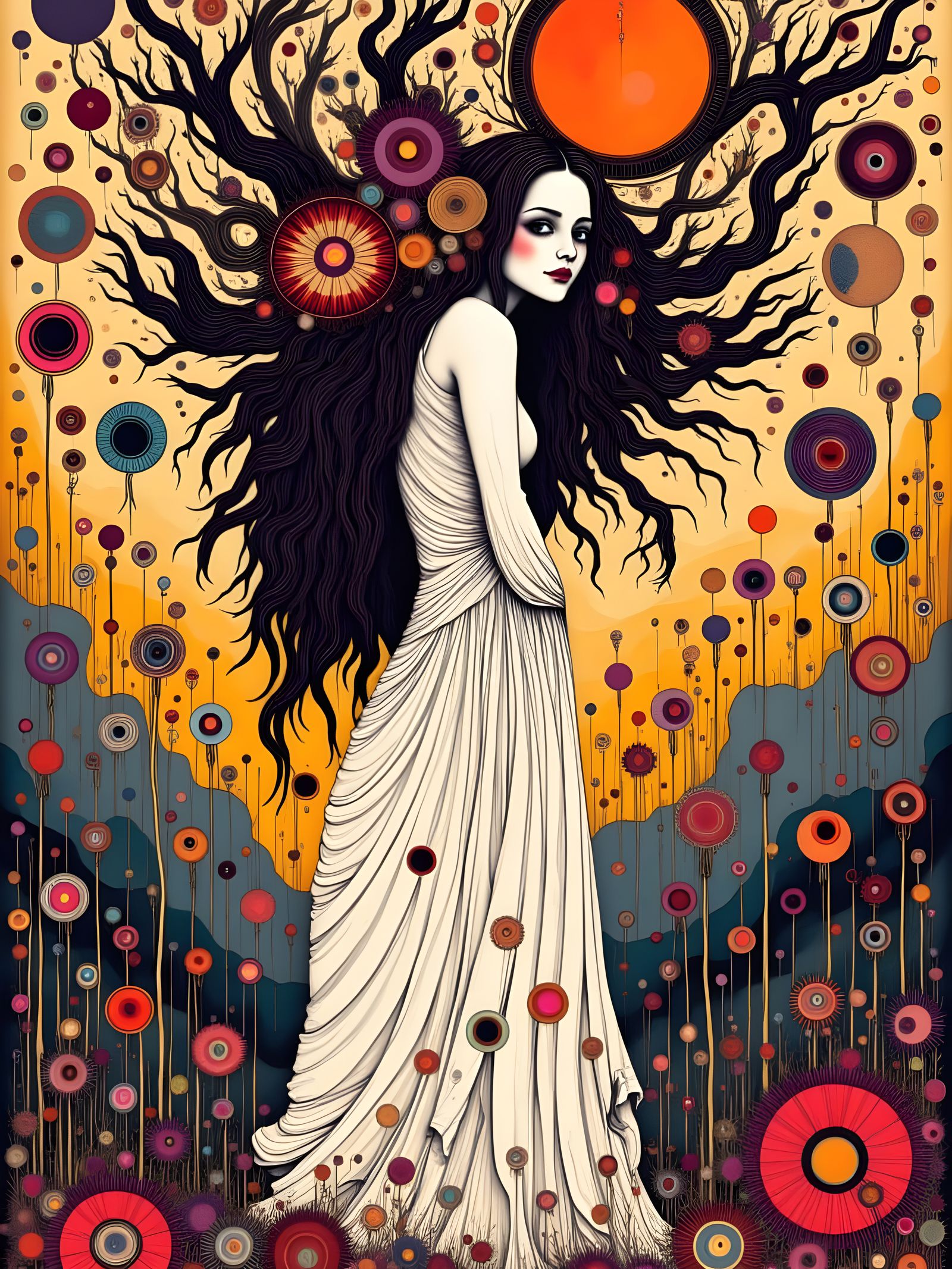 The feeling of the sun