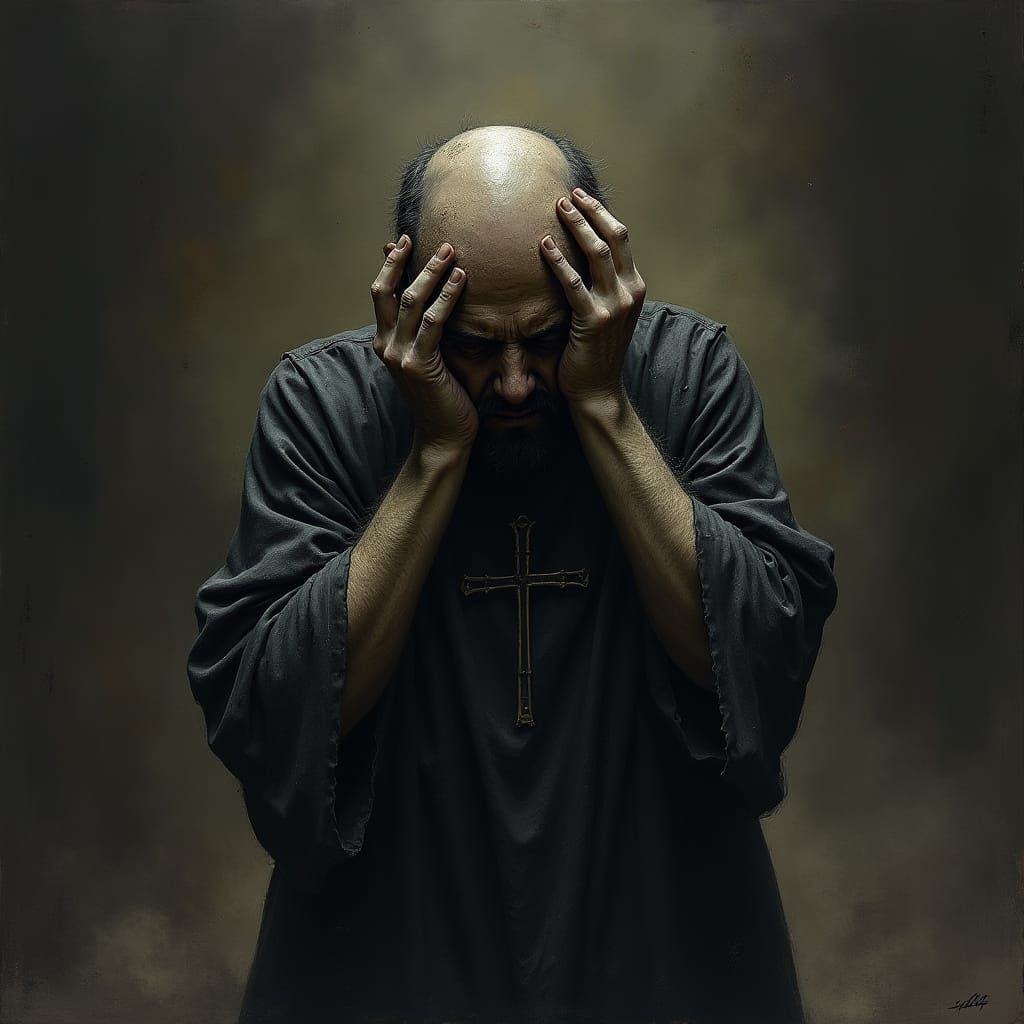 Disgraced Priest: Shame and Rage in Biomechanical Darkness