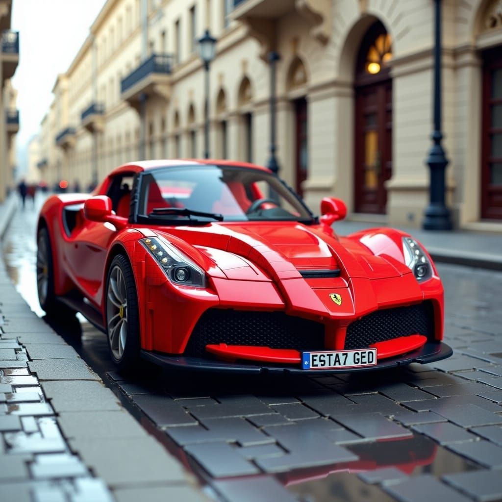 Ferrari Dino AI Generated Image