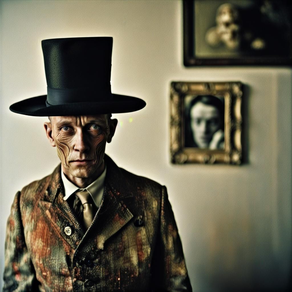 Surreal Schizophrenic Monster Photography in Dada Style