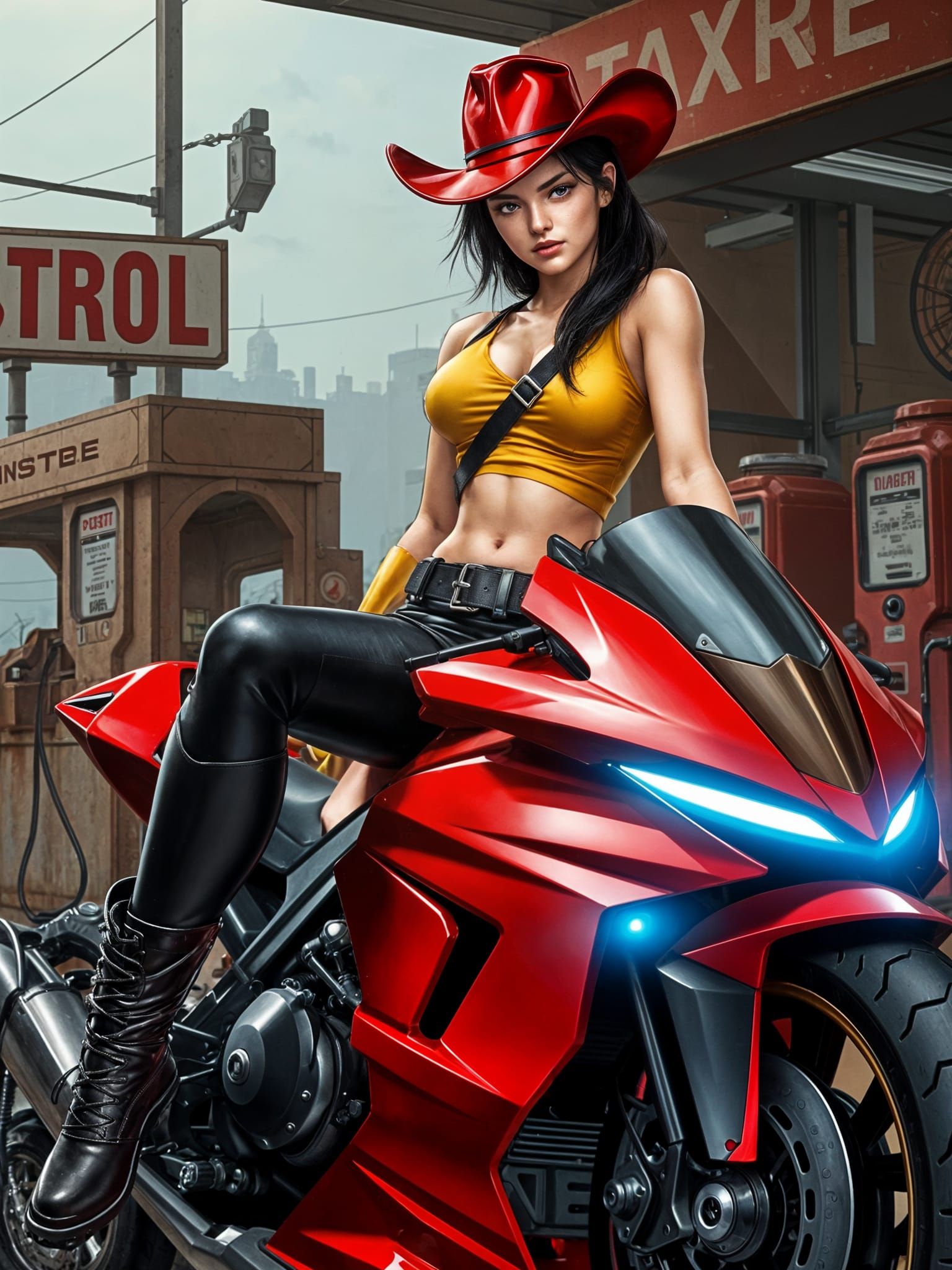 Powerful Young Mutant Laura Kinney in Dynamic Stance, Manga ...