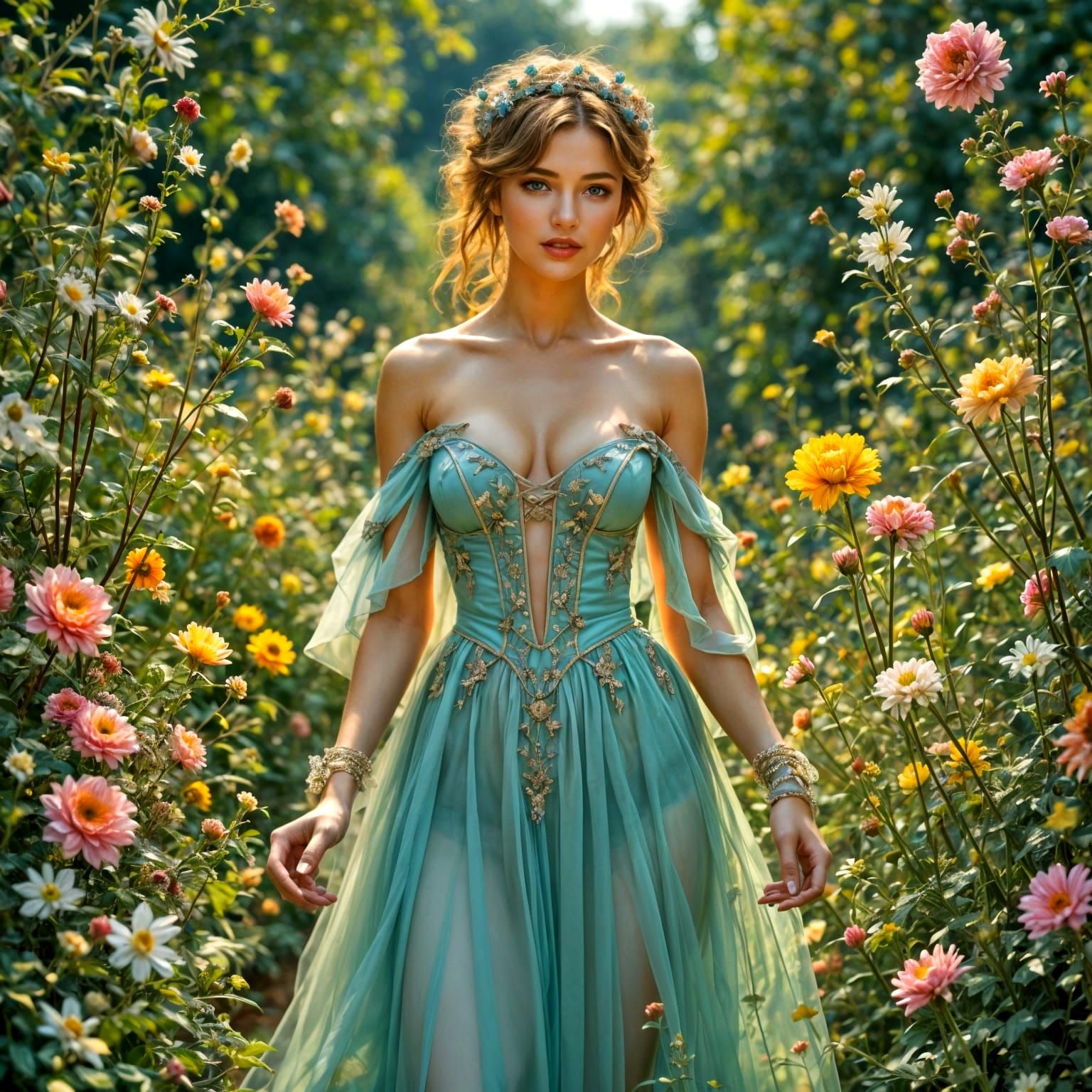 AI Generated Realistic Beauty Portrait