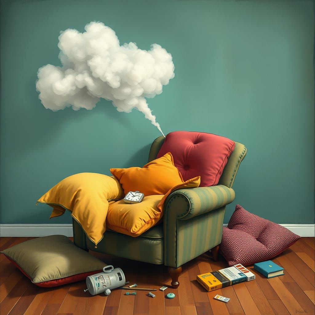 A Forgotten Chair Holds the Scent of Its Absent Occupant