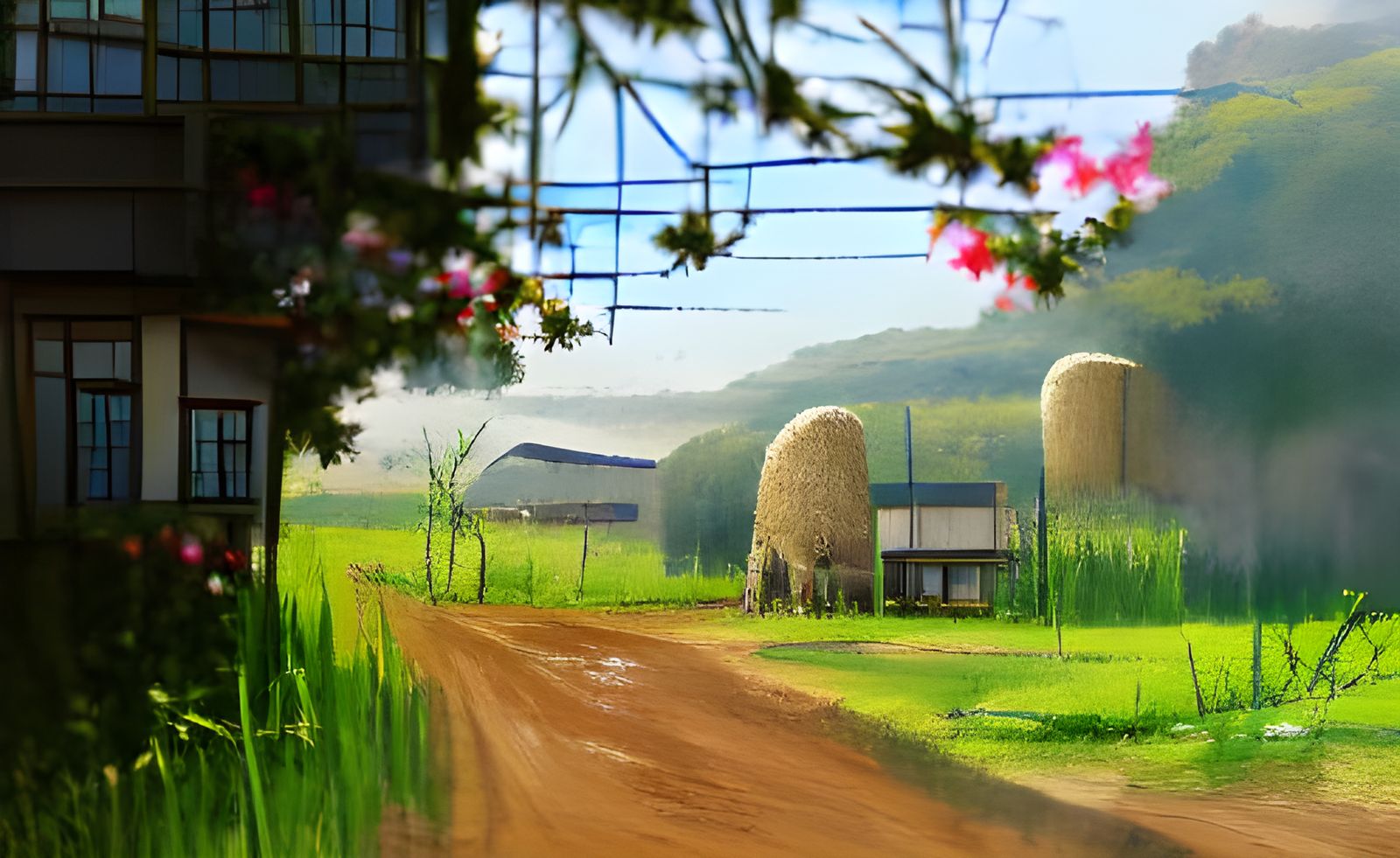 AI Generated Image of a Countryside