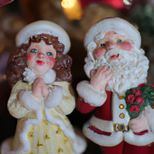 Santa and Mrs. Claus: Professional Photography