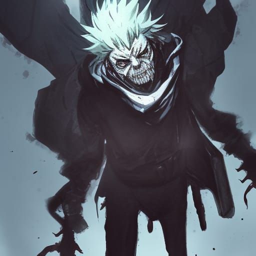 Sinister Tomura Shigaraki Artwork
