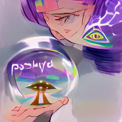 AI Generated Image of a Psychic Subject