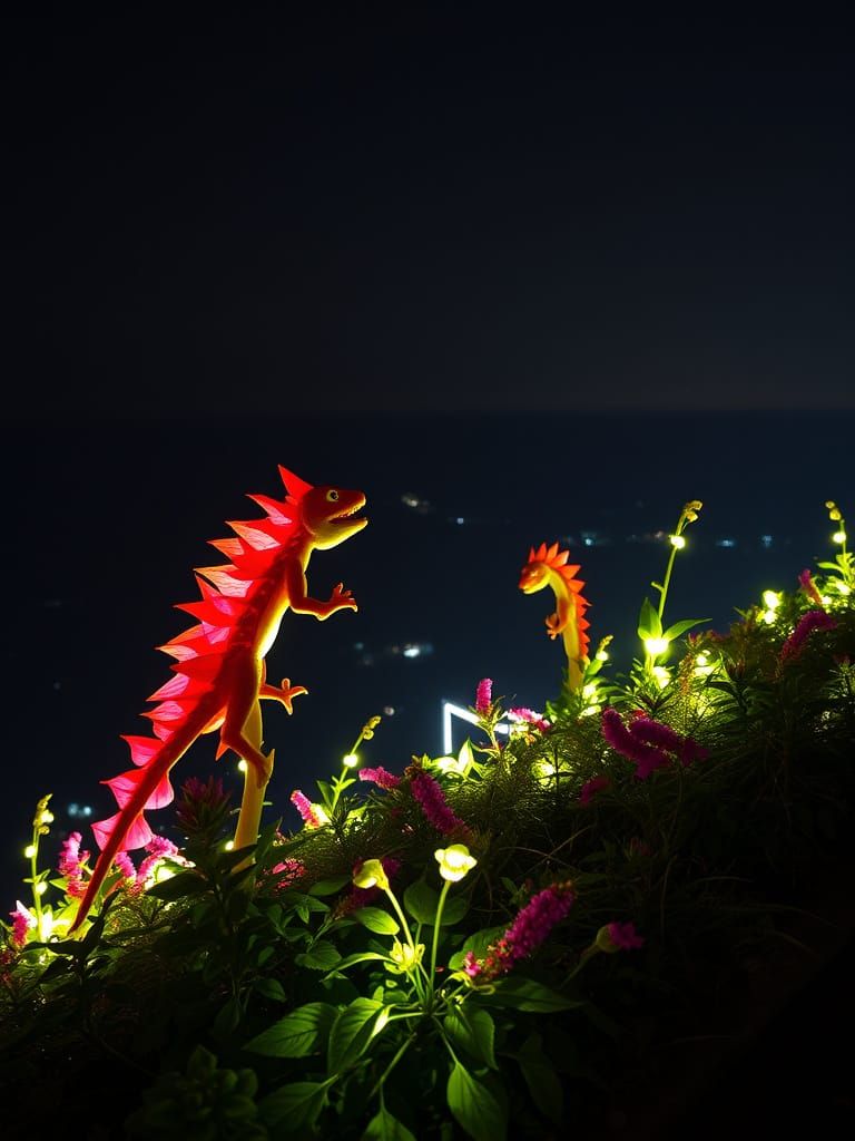 Plastic Night Battle on Snapdragon Hill