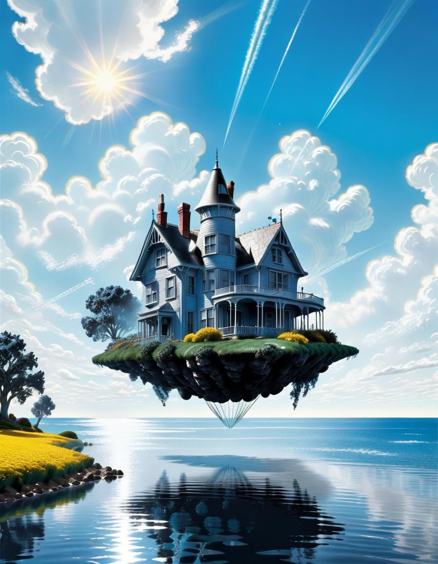 Surreal Victorian Home