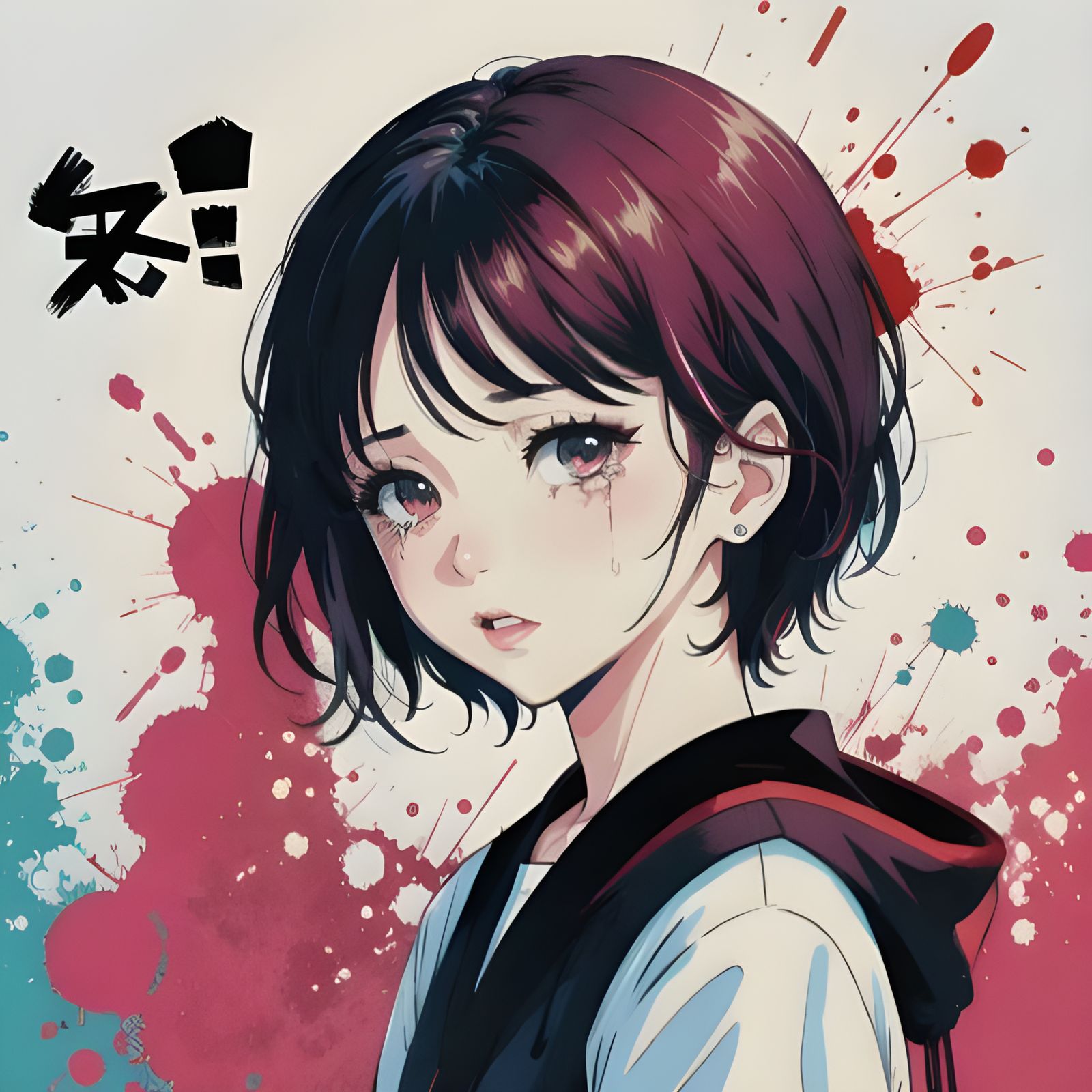 Evocative AI Image Reflecting a Sad Mood