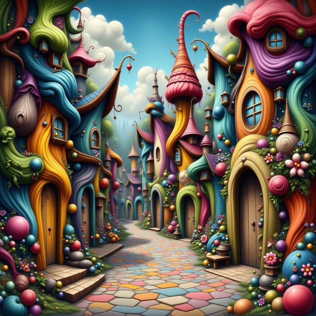 <lora:Scandic Gnomes:1.0> <lora:Cityscape Flux:1.0> Gnomesho...