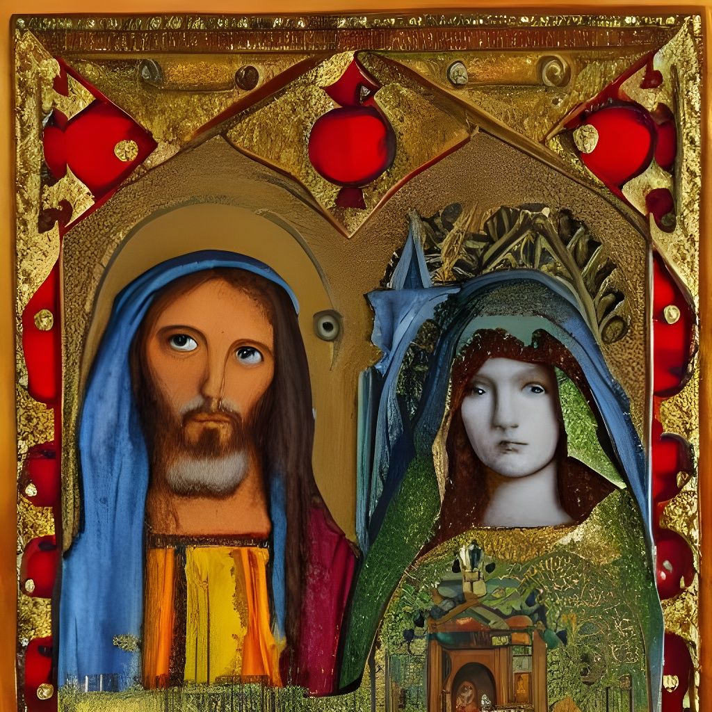 Jesus and Mary Magdalene