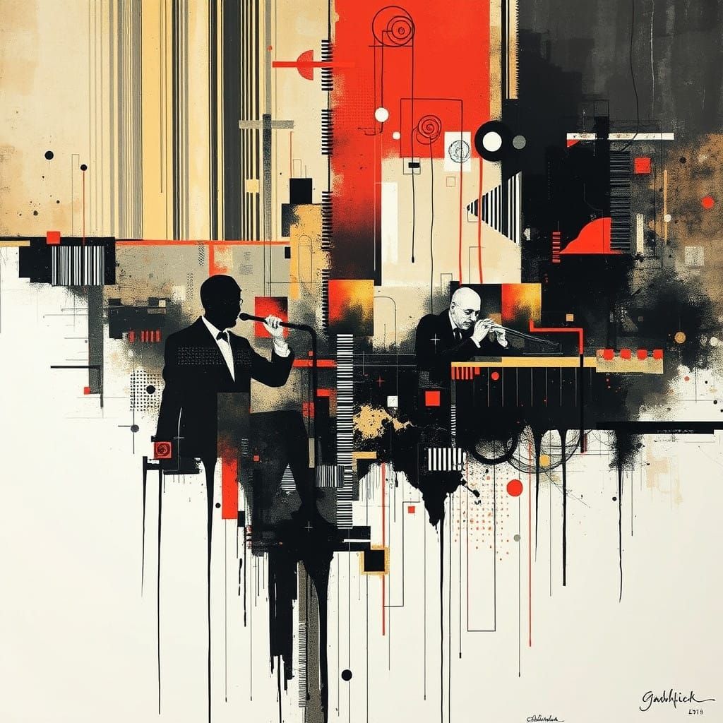 Cybernetic Jazz Ensemble in Organic Abstraction