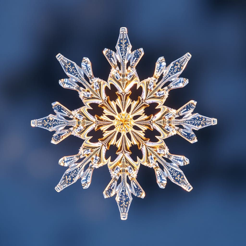 Fragile Ossified Snowflake Lattice Detail