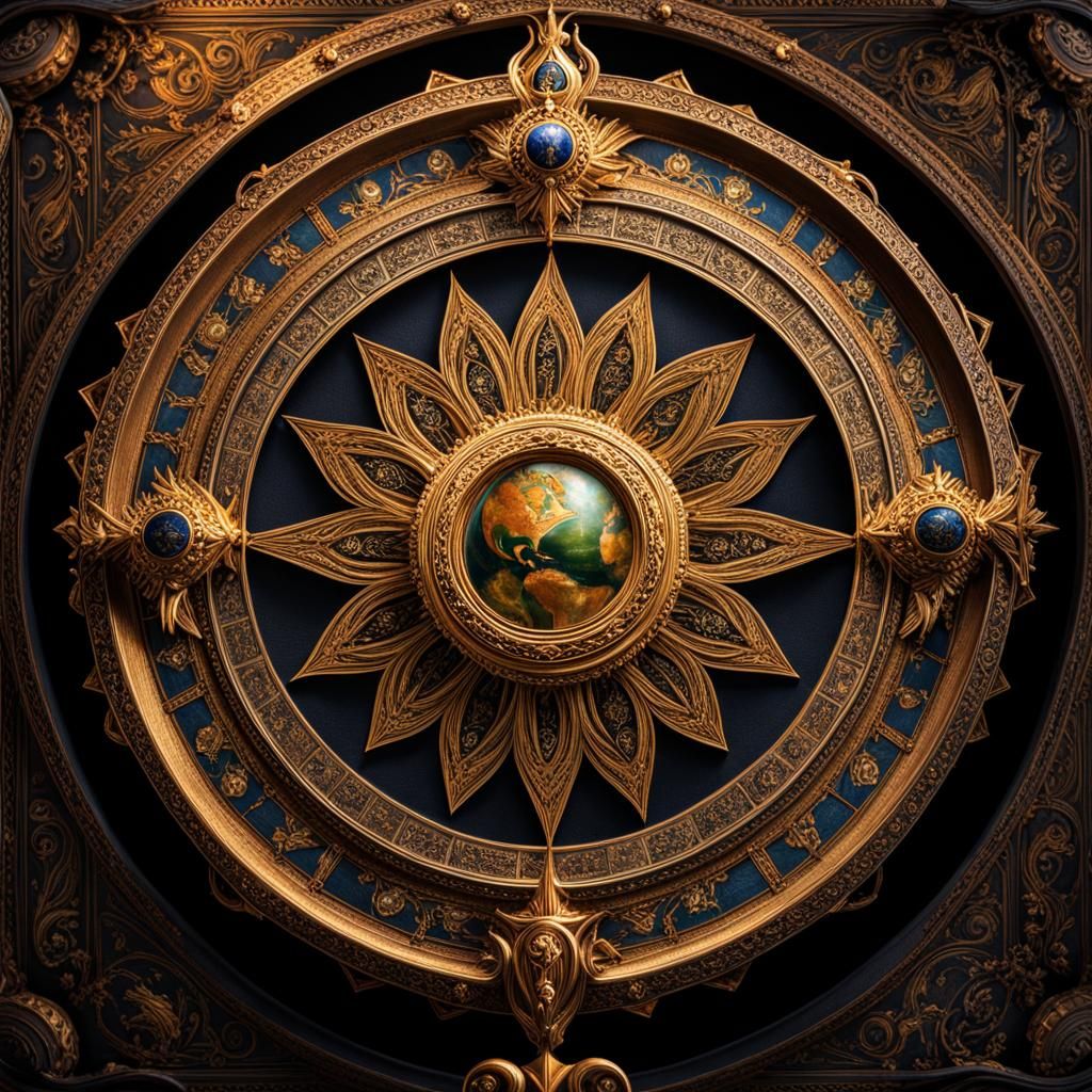 The World (ת Tav) in Tarot: Signifying completion, fulfillment, and the realization of one's purpose. i