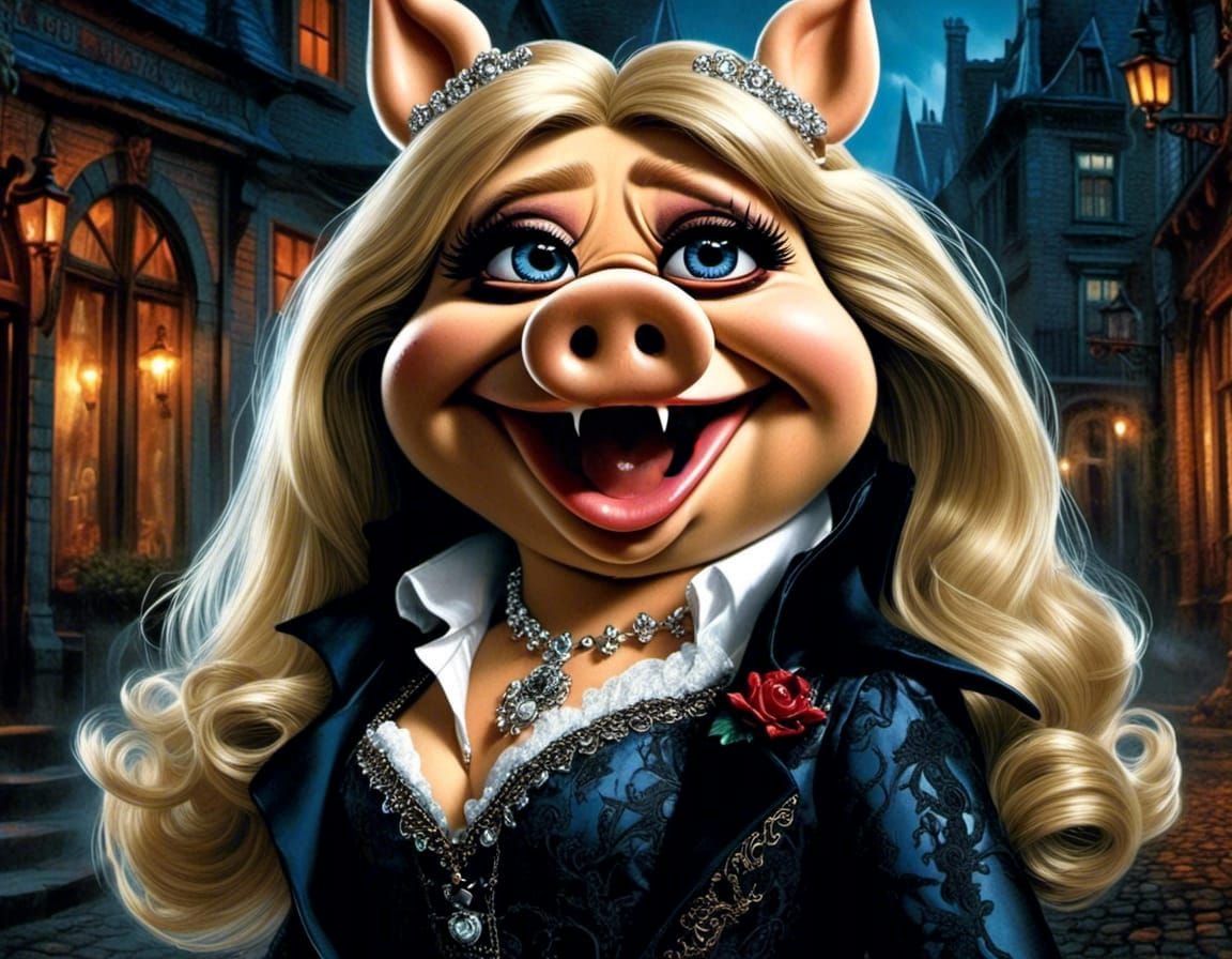 Whimsical Vampire Fangs and Teeth