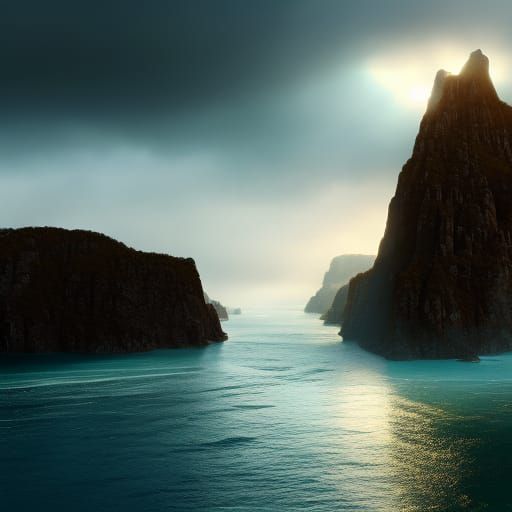 Neptune: Epic Cinematic Digital Matte Painting