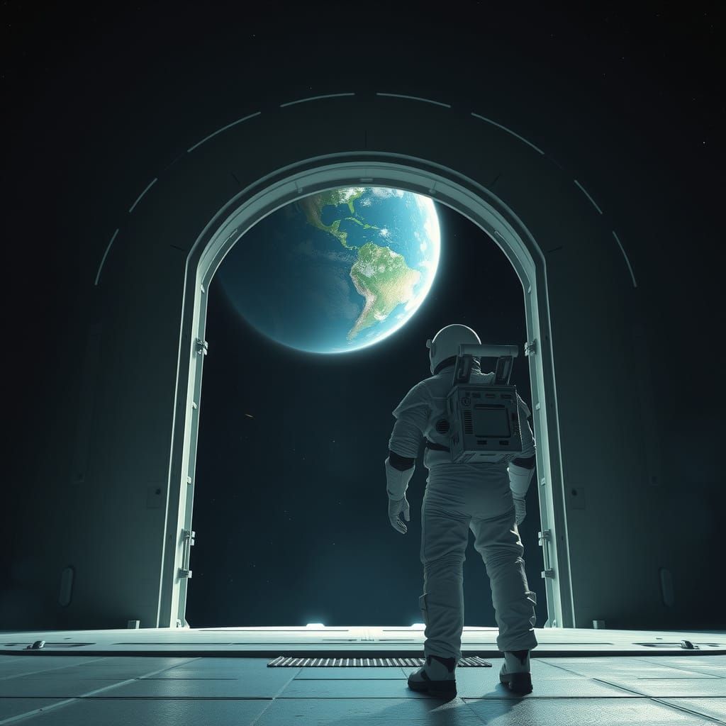 Cosmic Pioneer at the Edge of Eternity