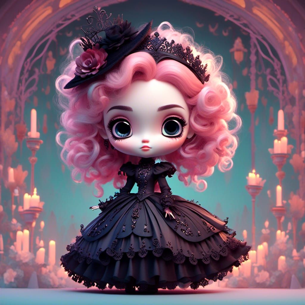 Gothic Chibi Princess