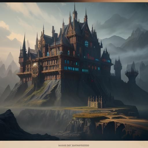 Detailed Matte Painting: The House Wins