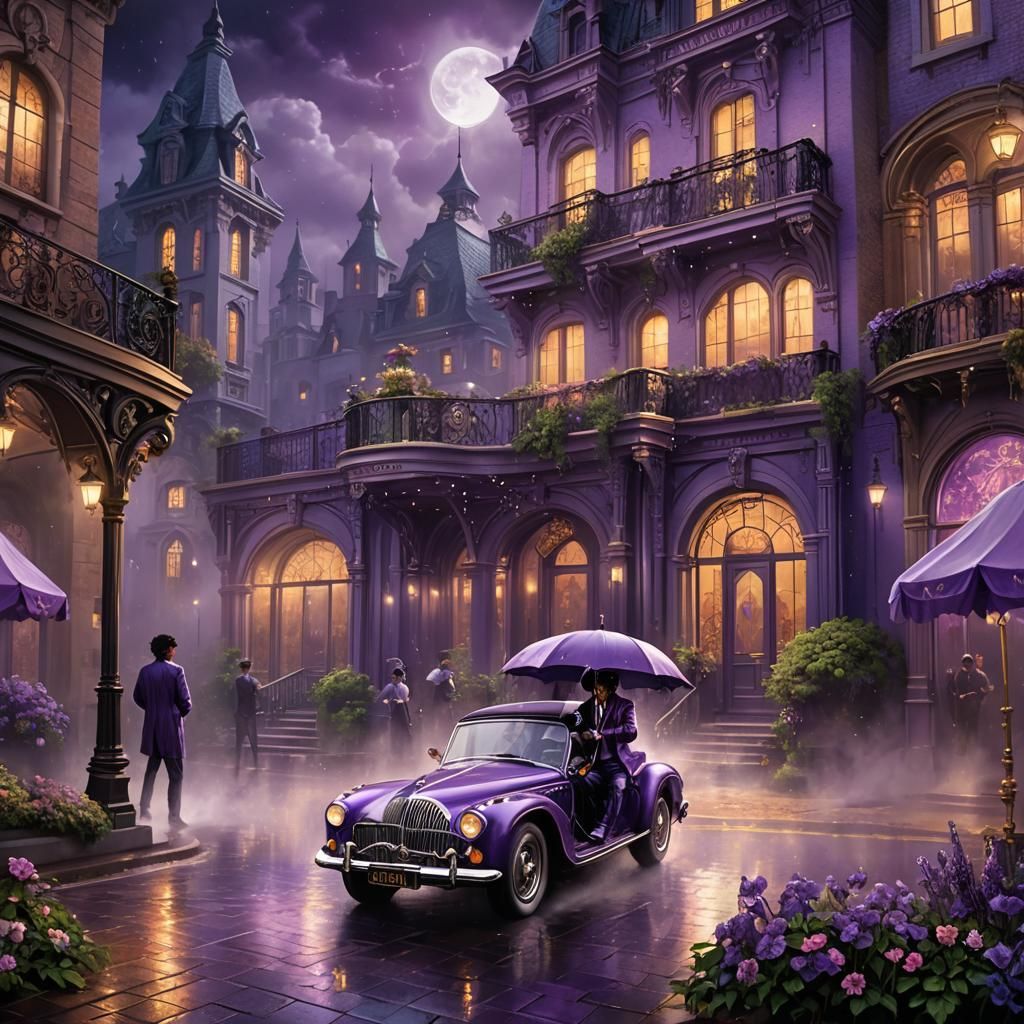 Art Nouveau Rococo Architecture Inspired by Prince