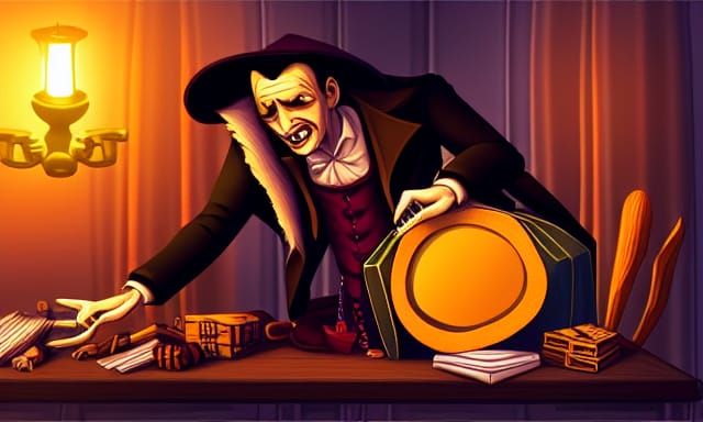 Vampire Merchant Packs Up After Halloween