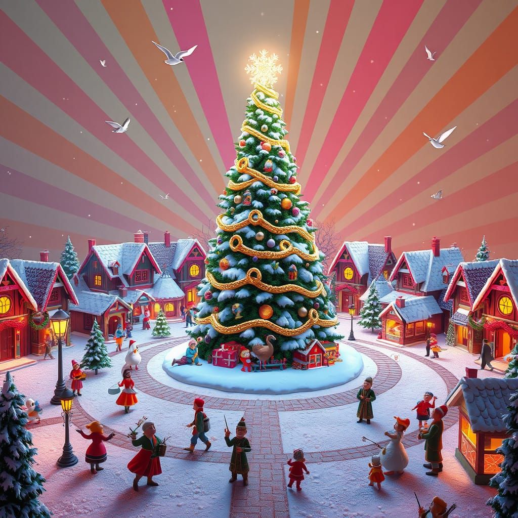 Whimsical Winter Wonderland Celebrating the 12 Days of Chris...