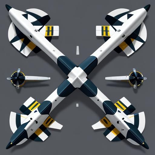 sprite sheet. war plane propellers. 5x5 transparent white background. Propeller only.