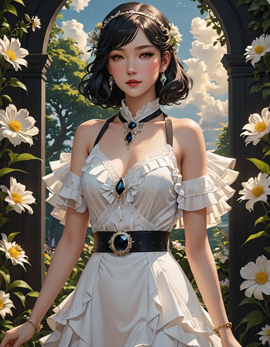 Summer Solstice: 1930s Style Anime Art