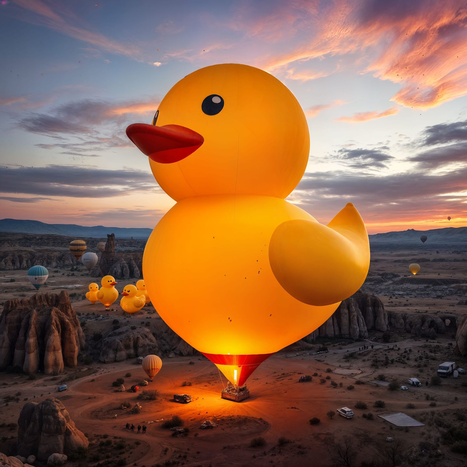 Surreal Hot Air Balloon Festival in Cappadocia