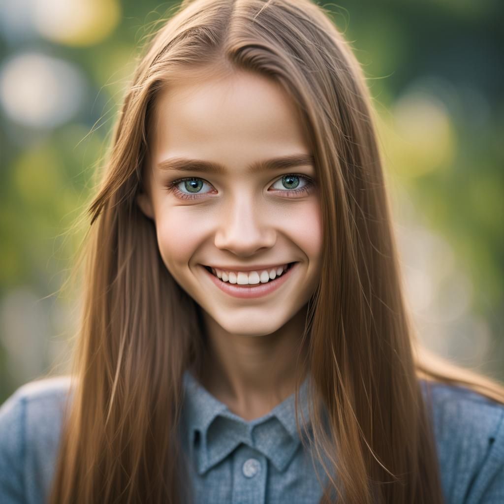 Smiling Czech Girl: Professional Portrait Photography
