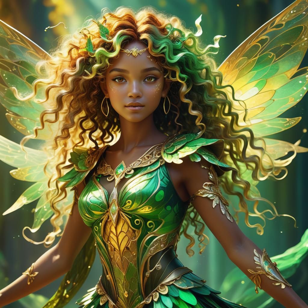 Radiant Virgo Fairy Concept Art
