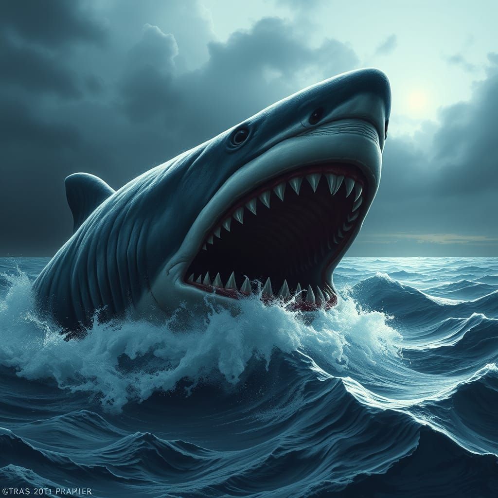 Megalodon, Ancient Sea Colossus, Breaches the Surface