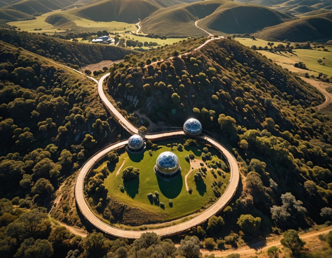 Outback Hillside Attraction Concept Art