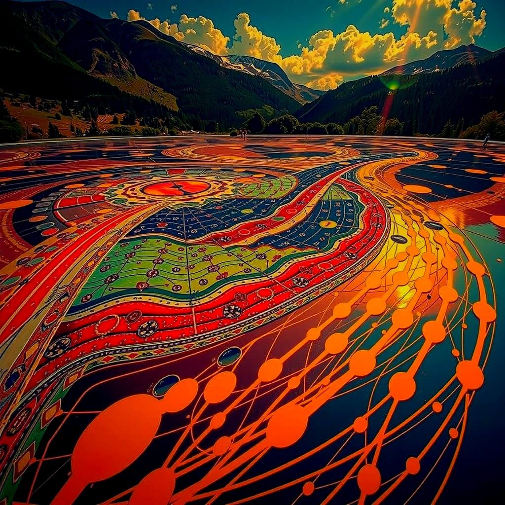 Complex Mathematical Curves and Spirals