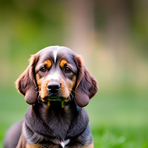 Dog Portrait in Professional Photography Style