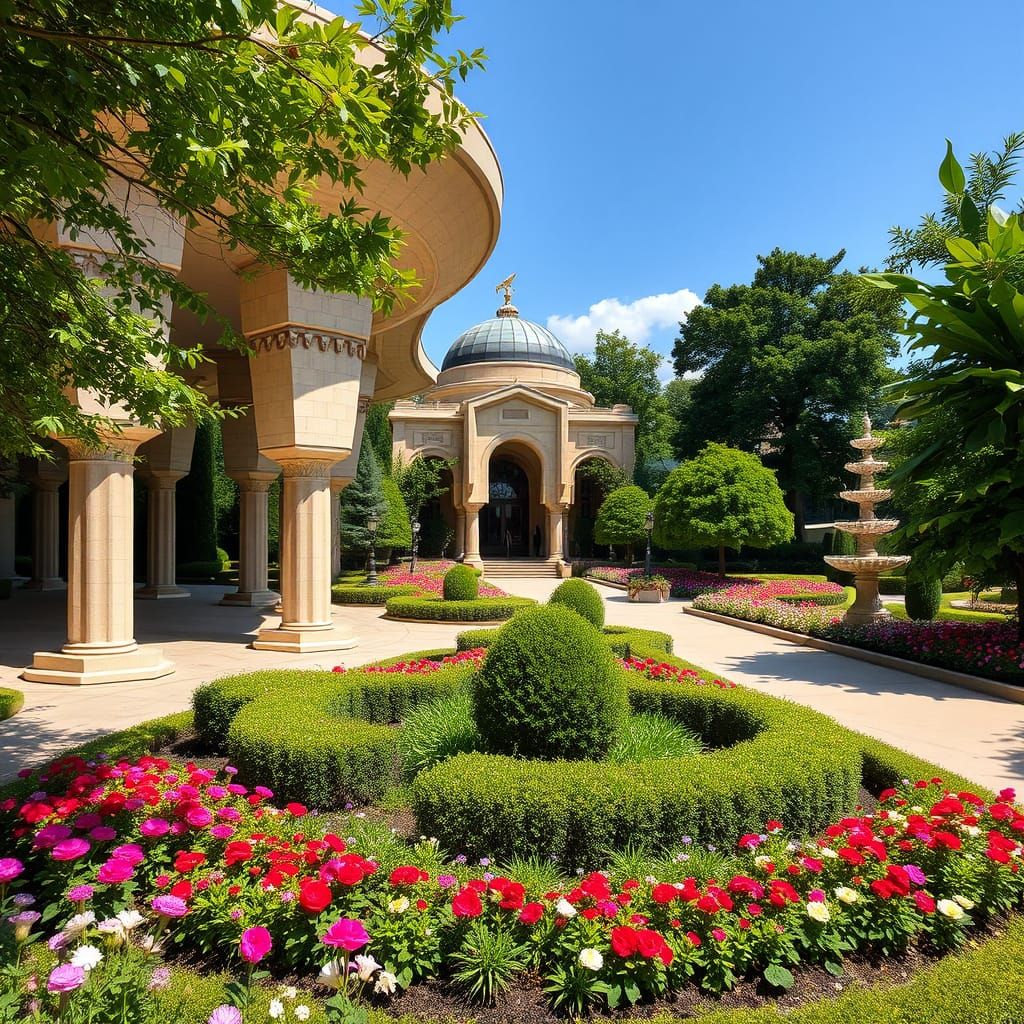 Majestic Monuments and Gardens Inspired by Famous Architects