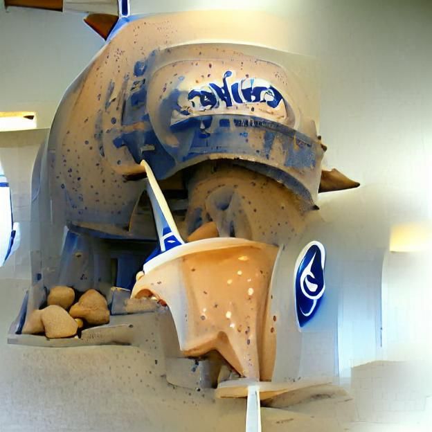 AI Image of Culver's Concrete Mixer