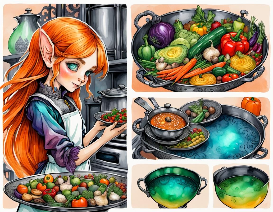 Elf and Fairy Chefs Debut in Royal Kitchen