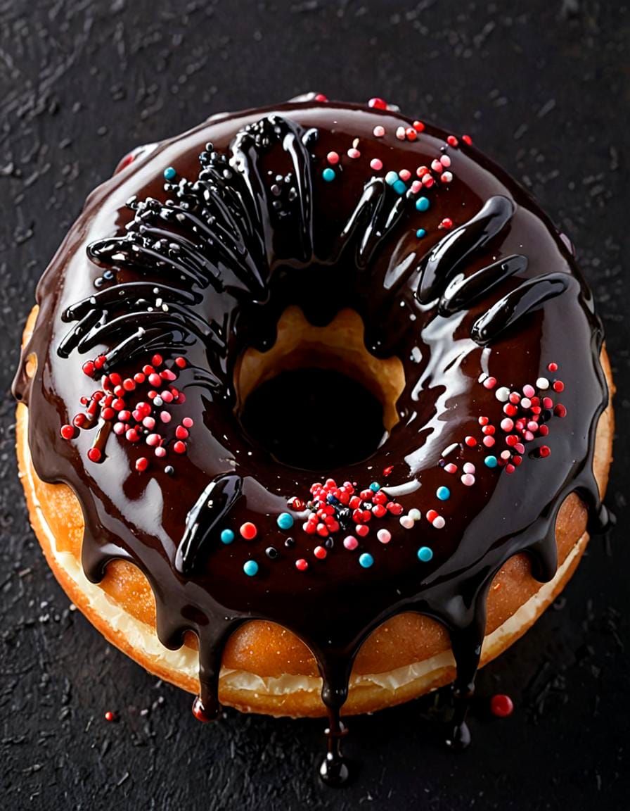Demon Donut: A Sinisterly Sweet Temptation