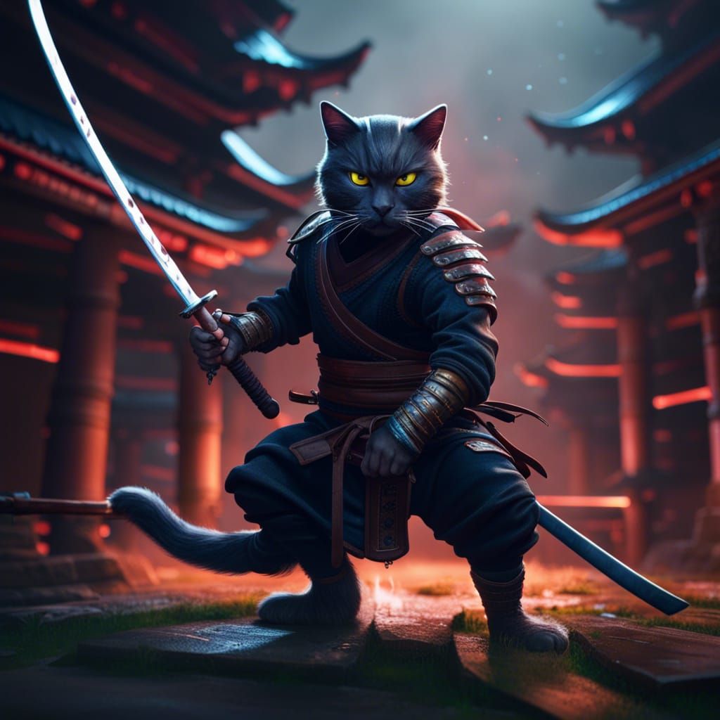 Ninja Cat!