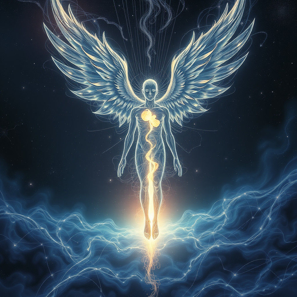 Fractal Aura in Astral Expanse of Grief