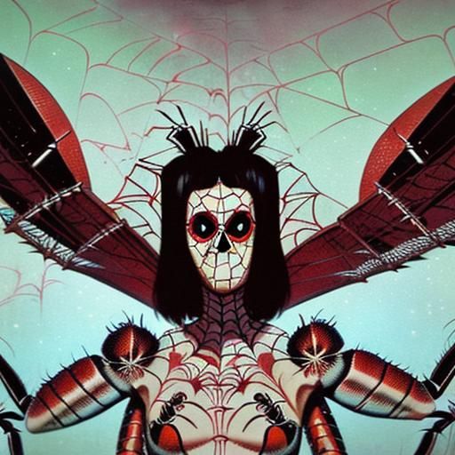 Mutated Female Spider Creature