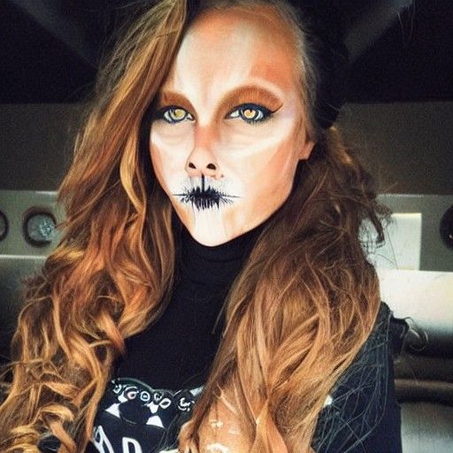 AI Interpretation of a Halloween Costume