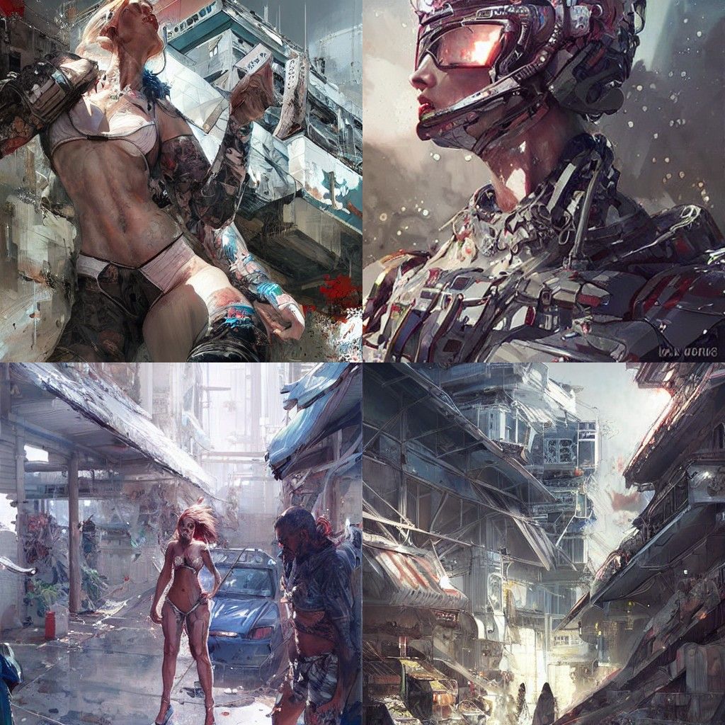 Artwork in the Style of Klaus Wittmann