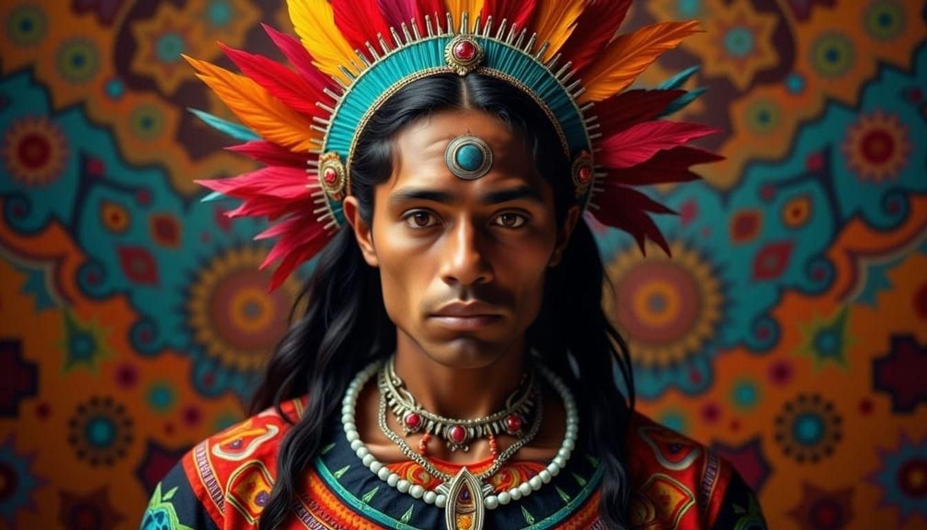 Inca Priest in Fine-Art Photorealistic Style