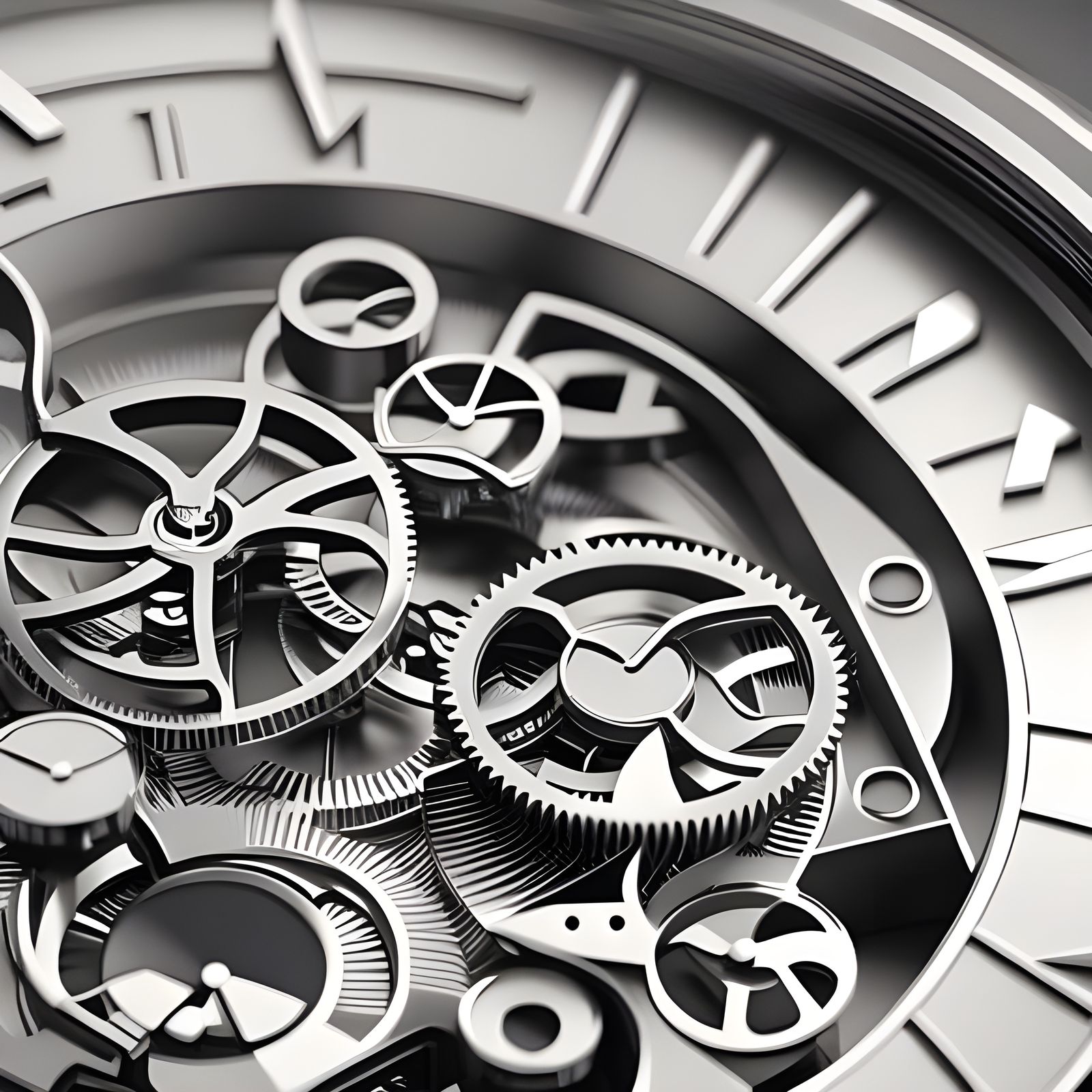 Swiss Watch Internals in Volumetric Ray Tracing