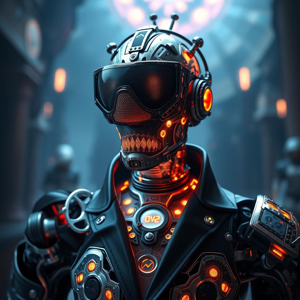 Surreal Biometric Invention in Dali-Inspired Digital Art