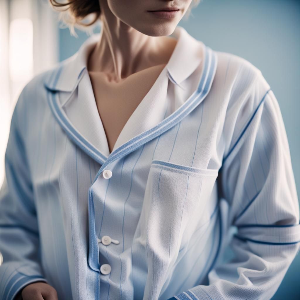 Soft Focus Sailor Pajamas in Pastel Hues