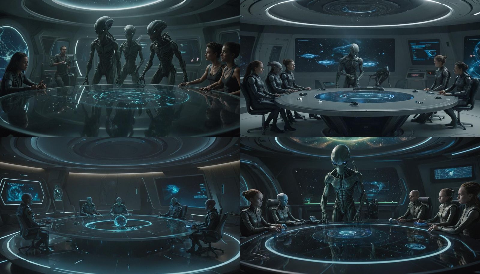 Galactic Council Meeting Responds to Earth Distress Signal